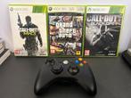 Xbox 360-bundel — Controller + Games (MW3/BO II/GTA), Games en Spelcomputers, Ophalen, Gebruikt, Avontuur en Actie, Online