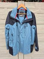 Casual outdoor blauwe herenregenjas met kap, Kleding | Heren, Maat 52/54 (L), Blauw, Gedragen, C&A