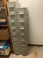 Vintage metalen archiefkasten te koop, Ophalen, Gebruikt