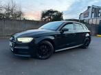 Audi A3 Sline diesel 2017, Auto's, Voorwielaandrijving, Zwart, Bedrijf, 5 deurs