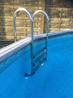Zwembadladder RVS, Ladder, Gebruikt, Ophalen