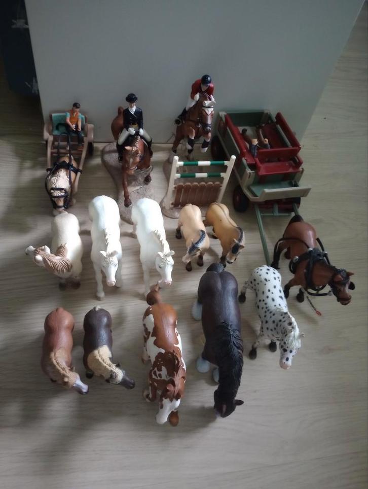 Schleich paarden, Verzamelen, Dierenverzamelingen, Zo goed als nieuw, Beeldje of Figuurtje, Paard, Ophalen of Verzenden