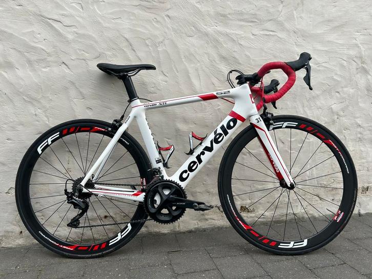 Cervélo S2 maat 56 te koop, Fietsen en Brommers, Fietsen | Racefietsen, Gebruikt, Heren, Carbon, 53 tot 57 cm, Ophalen