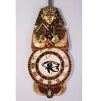 Egyptische Wandklok – Egypte klok Hoogte 102 cm, Huis en Inrichting, Ophalen, Nieuw, Wandklok