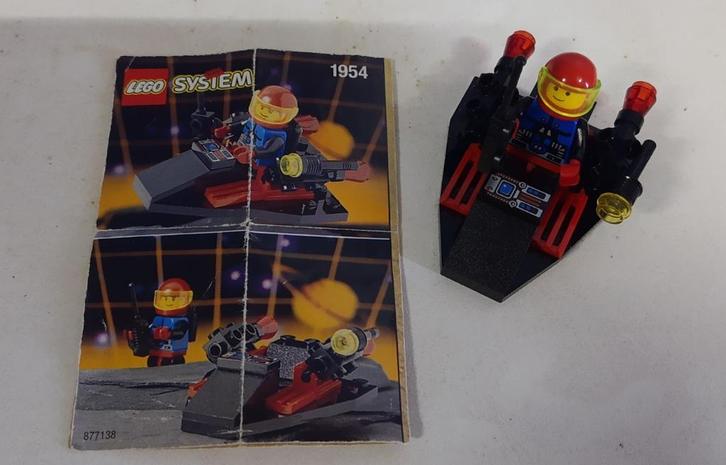 Lego set 1954 Surveillance Scooter, Kinderen en Baby's, Speelgoed | Duplo en Lego, Zo goed als nieuw, Lego, Complete set, Ophalen of Verzenden