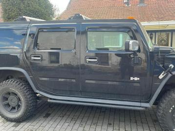 Zijwindschermen Hummer raamspoilers visors donker oa H2 H3 beschikbaar voor biedingen