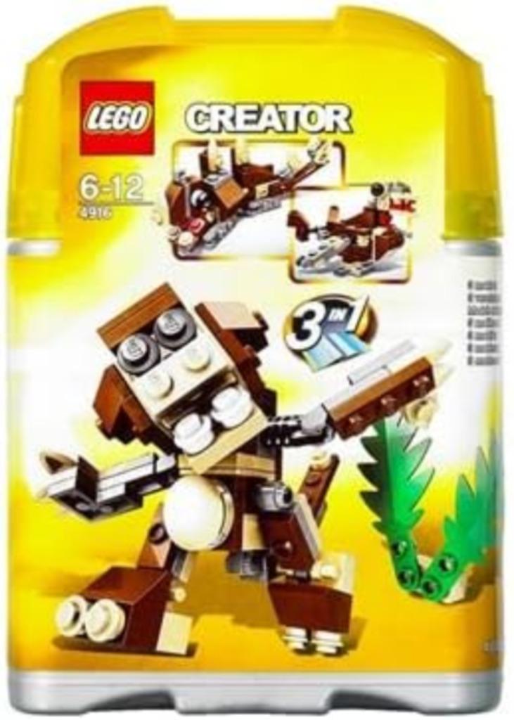 LEGO Basic Model Creature 4916 Mini Animal MET DOOS, Enlèvement ou Envoi, Comme neuf, Ensemble complet, Lego