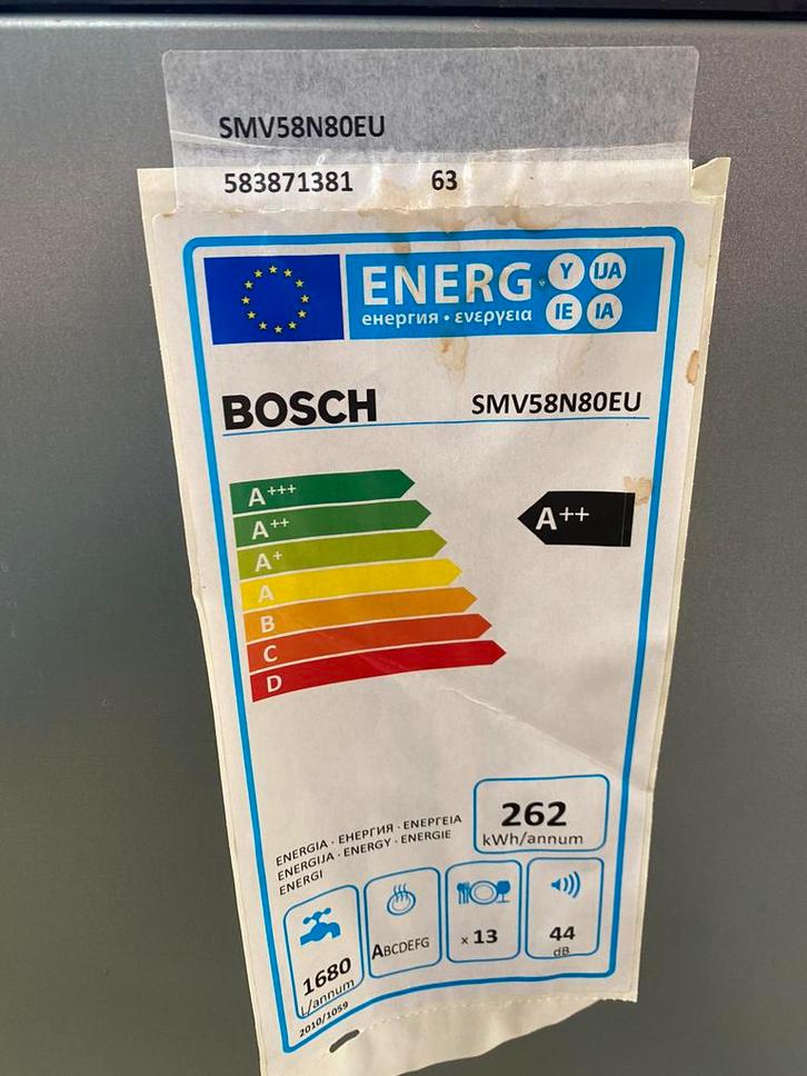 Vaatwasmachine BOSCH Water Active ECO A++, Elektronische apparatuur, Vaatwasmachines, Ophalen