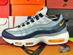 Nike Air Max 95 'Midnight Navy/Laser Orange' EU42,5 2018, Kleding | Heren, Schoenen, Blauw, Nike, Ophalen of Verzenden, Sneakers