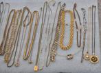 Vintage vergulde/goudkleurige kettingen 5-7-10-15-20, Handtassen en Accessoires, Kettingen, Ophalen of Verzenden, Zo goed als nieuw
