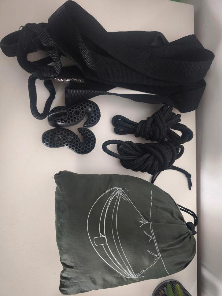 Hamac avec moustiquaire Nature & Découvertes – Complet, Jardin & Terrasse, Hamacs, Comme neuf, Multi-personne, Extérieur, Enlèvement ou Envoi