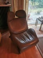 lederen design zetel cassina 111, Huis en Inrichting, Ophalen, Eenpersoons, Leer, Zo goed als nieuw