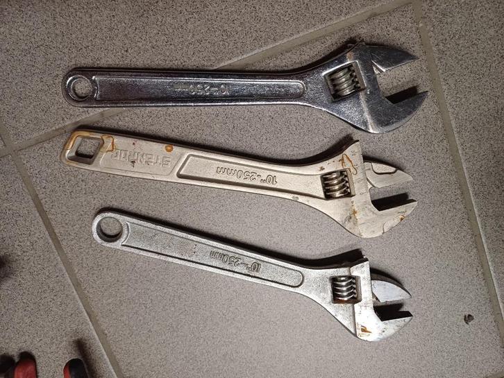 Engelse sleutels en, ringsteeksleutels, Auto diversen, Autogereedschap, Zo goed als nieuw, Ophalen