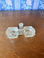 Glazen peper en zoutstel, Ophalen