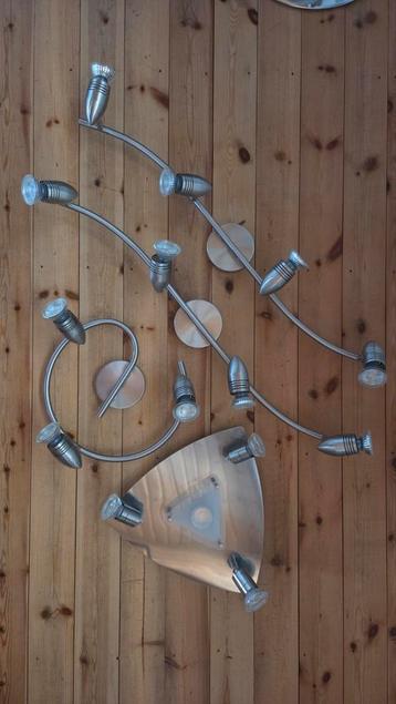 Set van 4 hanglampen plafondlamp wandkandelaars beschikbaar voor biedingen