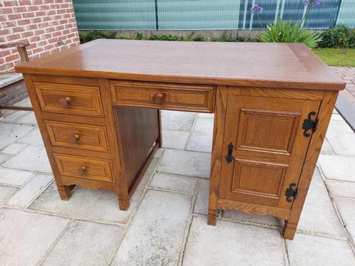 dubbelzijdige bureau, Huis en Inrichting, Bureaus, Zo goed als nieuw, Bureau, Ophalen
