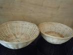 Rieten mandjes (2st), Ophalen, Gebruikt, Mand, Rond