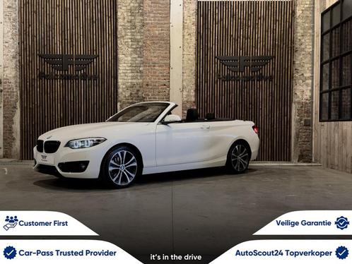 BMW 220 iA*AUT*SPORT-LINE*23.038 KM!!!*SPORTZETELS*CABRIO*, Auto's, BMW, Bedrijf, 2 Reeks, ABS, Airbags, Airconditioning, Alarm