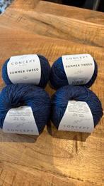 Concept by Katia Summer Tweed nr 70 lot 4bollen katoen&henep, Ophalen of Verzenden, Nieuw, Breien of Haken, Wol of Garen