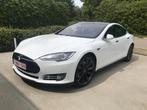 Moteur double Tesla S70 sans accident du 1er propriétaire, Cuir, Berline, Automatique, Achat