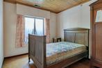 houten bed, Huis en Inrichting, Slaapkamer | Bedden, Gebruikt, Bruin, 140 cm, Hout