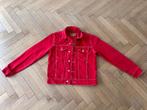 Veste jean rouge Sandro Taille M, Vêtements | Femmes, Vestes | Hiver, Rouge, Taille 38/40 (M), Enlèvement ou Envoi, Sandro