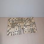 Antieke vintage domino set – been & hout – ca. 1900, Ophalen