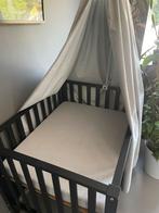 Baby park met verduisterende hemel en matras, Ophalen, Gebruikt