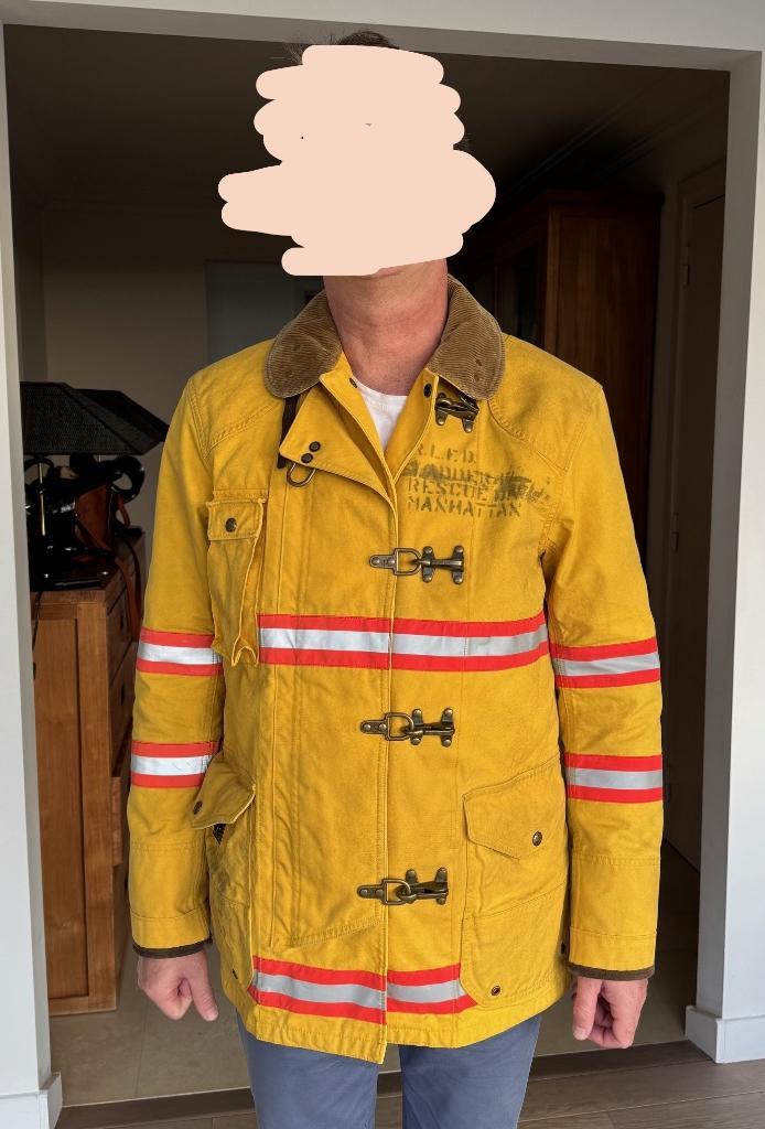 RALPH LAUREN FIREMAN JACKET - maat S, Kleding | Heren, Jassen | Winter, Zo goed als nieuw, Maat 46 (S) of kleiner, Ophalen of Verzenden