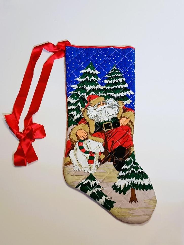 Mooie grote kerst sok, Diversen, Kerst, Nieuw, Ophalen of Verzenden