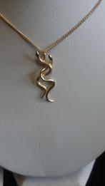 Slangenhanger in 18kt geelgoud, Geel, Nieuw, Ophalen of Verzenden, Goud