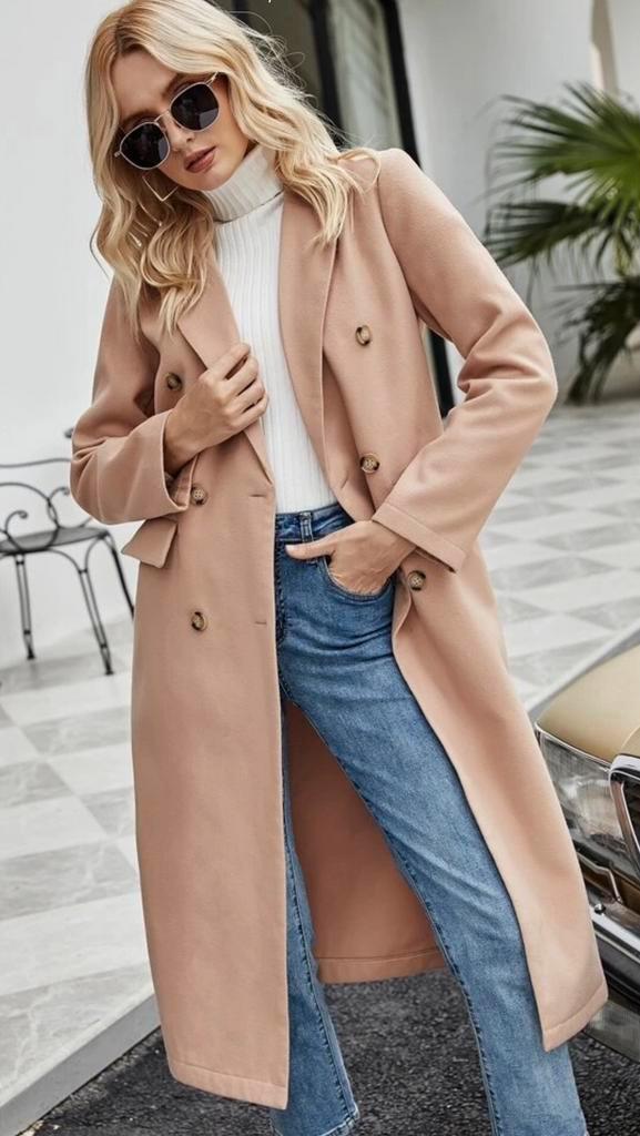 Jas maat L, Kleding | Dames, Jassen | Winter, Nieuw, Maat 42/44 (L), Beige, Ophalen of Verzenden