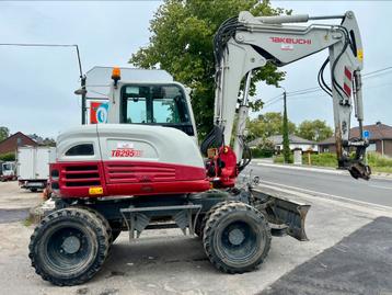 Takeuchi TB295W, Enlèvement, Excavatrice