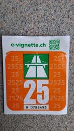 Autowegenvignet Zwitserland 2025, Tickets en Kaartjes