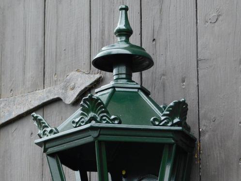 Buitenlamp - 50 cm - zwart of groen - Alu - met Fitting en G, Tuin en Terras, Buitenverlichting, Nieuw, Wandlamp, Aluminium, Led