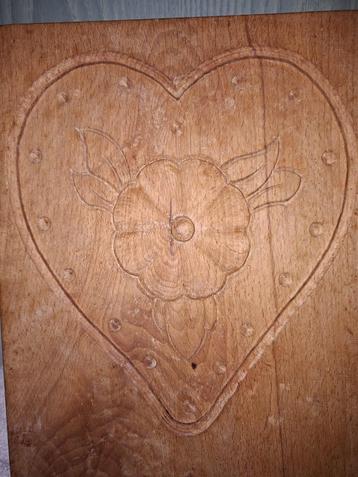 oude dikke eiken speculoosplank, jaren 1980 beschikbaar voor biedingen