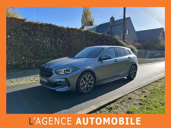 BMW 1 Serie 118 Frozen Pure Grey - Pack M Sport - GARANTIE 2, Auto's, BMW, Bedrijf, Te koop, 1 Reeks, Achteruitrijcamera, Adaptieve lichten