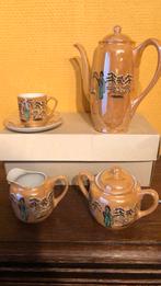 Chinees mokkaservies voor 6 personen, Antiek en Kunst, Antiek | Servies compleet, Ophalen