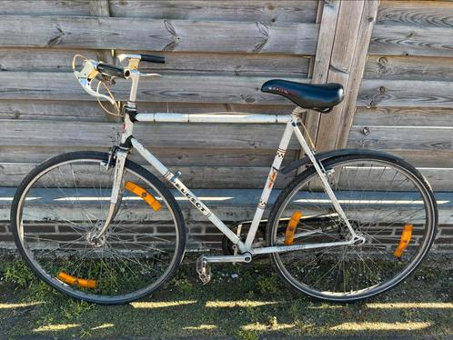 Peugeot retro fiets, Fietsen en Brommers, Fietsen | Racefietsen, Gebruikt, Heren, Overige merken, Minder dan 10 versnellingen