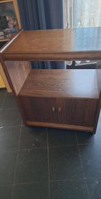 Petit meuble d appoint ou tv, Enlèvement, Utilisé, Chêne