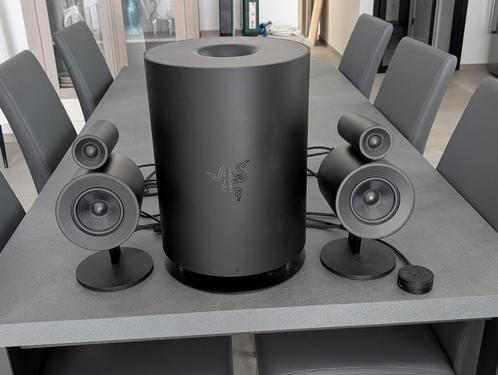 Razer Nommo Pro speakers and subwoofer, Computers en Software, Pc speakers, Gebruikt, Audiokanaal 2.1, Ophalen