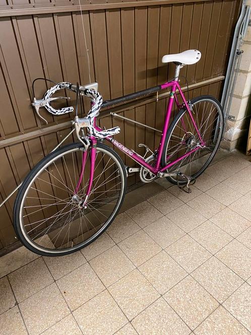 Stalen koersfiets retro, Fietsen en Brommers, Fietsen | Dames | Sportfietsen en Toerfietsen, Ophalen