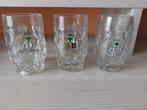 3 bierglazen van D.B Urtyp, Ophalen of Verzenden, Zo goed als nieuw