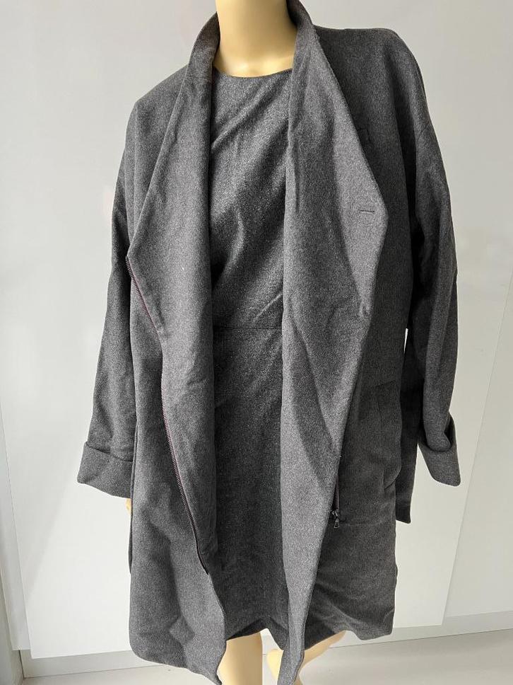 paul smith black jas en kleed 38 jas 40, Kleding | Dames, Jassen | Winter, Zo goed als nieuw, Maat 38/40 (M), Grijs, Ophalen of Verzenden