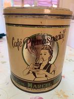 Vintage blikken koffiedoos, Ophalen, Gebruikt, Koffie, Overige merken
