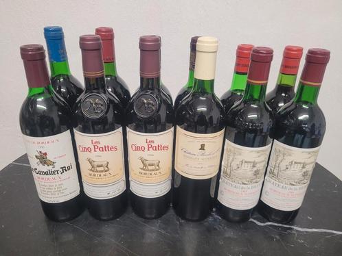 12x Bordeaux (7€/bouteille), Collections, Vins, Comme neuf, Vin rouge, France, Pleine, Enlèvement