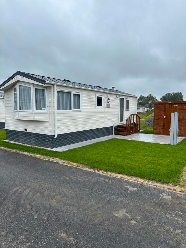 POLDERPARK 2 NIEUWPOORT BAD HORIZON 900x370/2 AFGEWERKT, Caravans en Kamperen, Stacaravans, tot en met 6, Ophalen