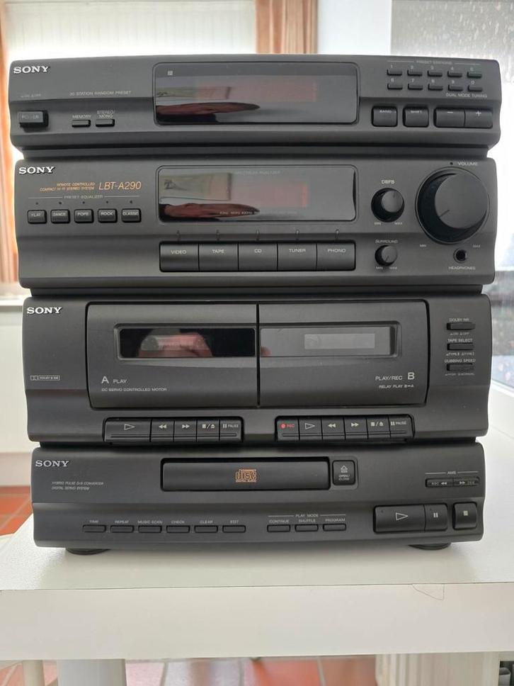 Sony luidsprekerboxen van het toestel type LBT-A290, Audio, Tv en Foto, Luidsprekerboxen, Gebruikt, Front, Rear of Stereo speakers