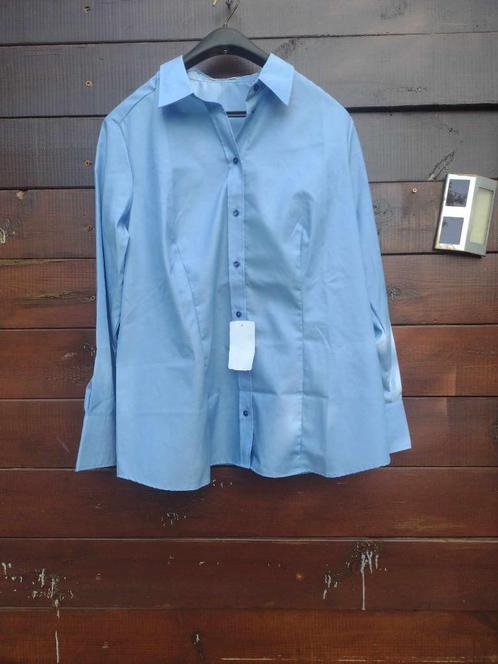 Dames blouse maat 48 4Xlarge nieuw, Kleding | Dames, Grote Maten, Nieuw, Blouse of Tuniek, Blauw, Verzenden