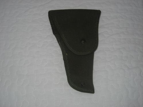 Pistooltas holster - canvas kaki, Verzamelen, Militaria | Algemeen, Landmacht, Overige typen, Ophalen of Verzenden